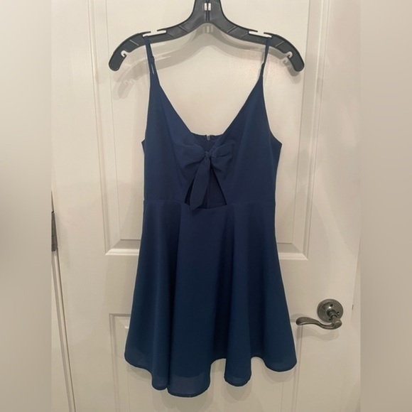 URBAN Outfitters Blue Babydoll Dress - Picture 3 of 6